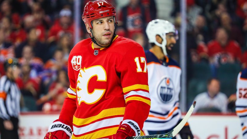 Calgary Flames Forward Milan Lucic