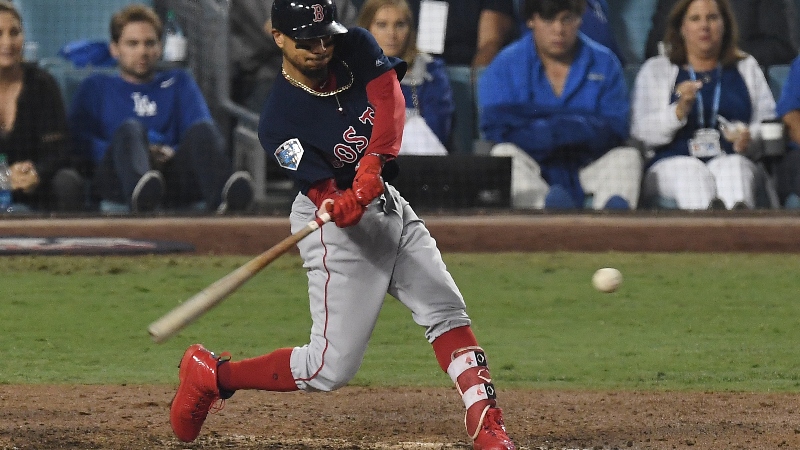 Boston Red Sox right fielder Mookie Betts