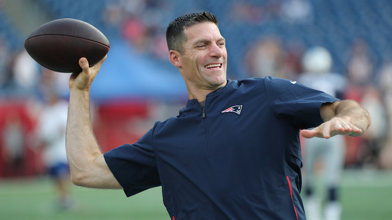 Patriots director of player personnel Nick Caserio