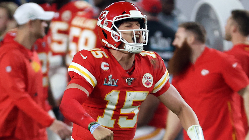 Chiefs quarterback Patrick Mahomes