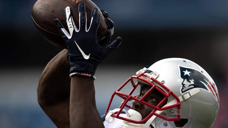 New England Patriots wide receiver Phillip Dorsett (13)