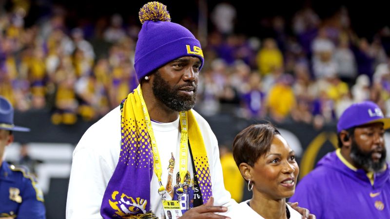 Former New England Patriots wide receiver Randy Moss