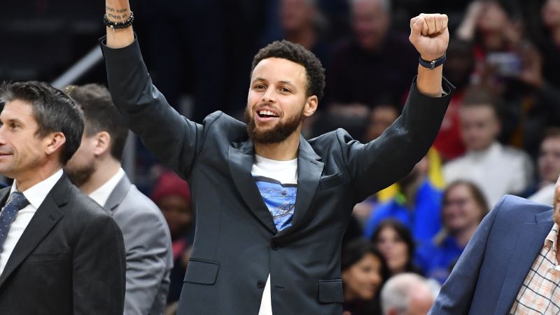 Golden State Warriors point guard Stephen Curry