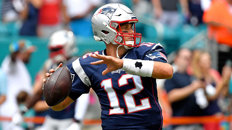 New England Patriots quarterback Tom Brady