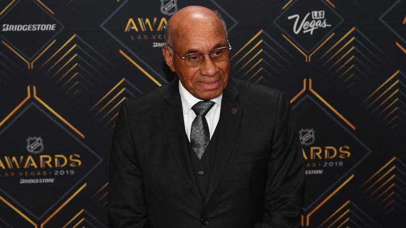 NHL Hall of Fame Inductee Willie O'Ree