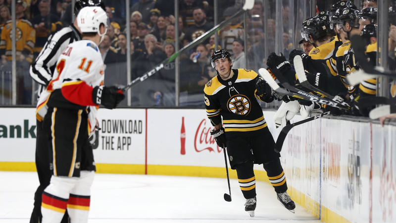 Bruins winger Brad Marchand