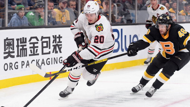 Blackhawks winger Brandon Saad