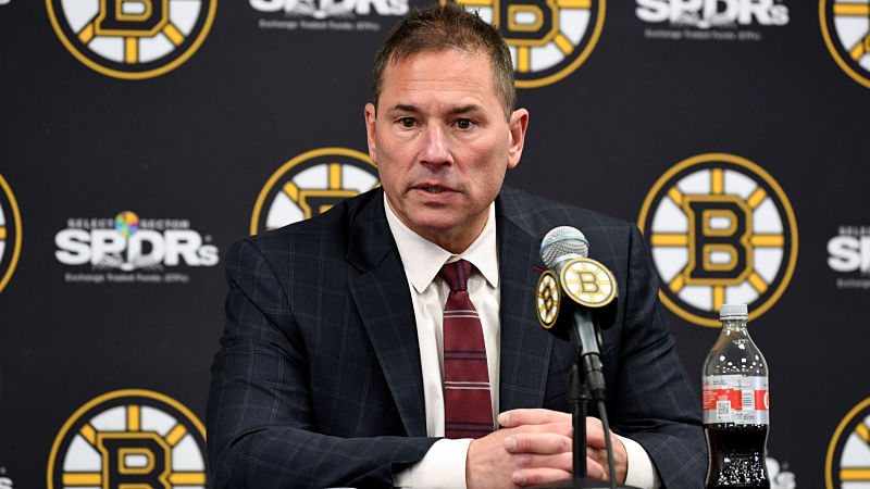 Boston Bruins head coach Bruce Cassidy