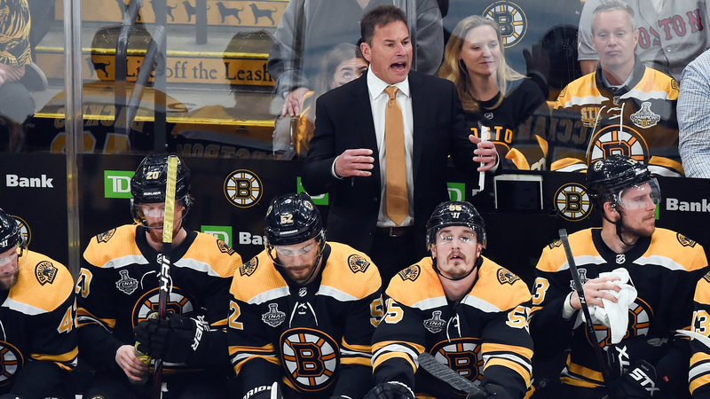 Boston Bruins coach Bruce Cassidy