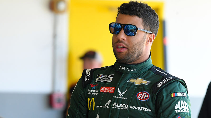 NASCAR driver Bubba Wallace