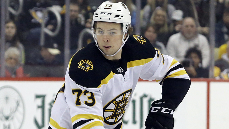 Boston Bruins' Charlie McAvoy