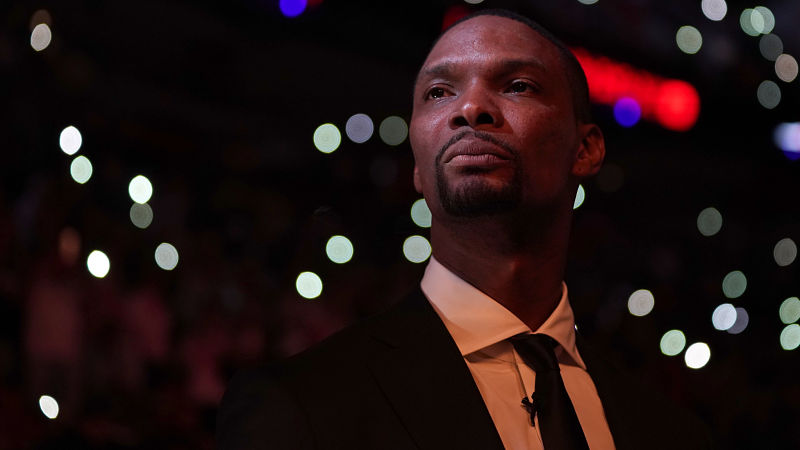Former Miami Heat player Chris Bosh