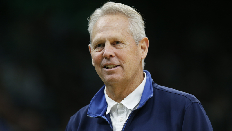 Boston Celtics president of basketball operations Danny Ainge