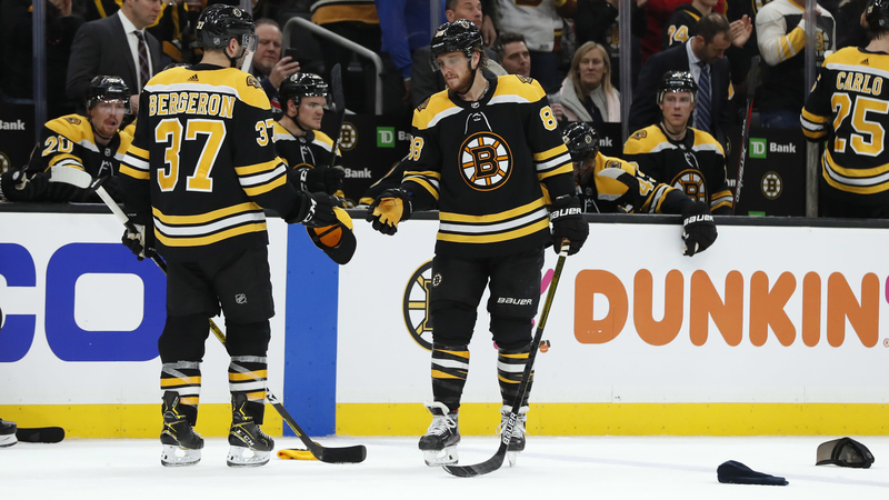 Boston Bruins winger David Pastrnak