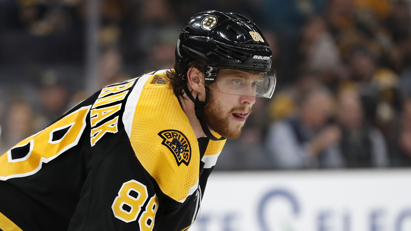 Boston Bruins' David Pastrnak