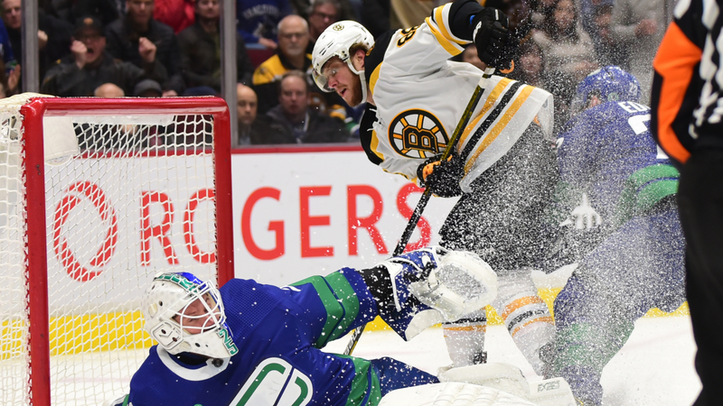Boston Bruins right-winger David Pastrnak