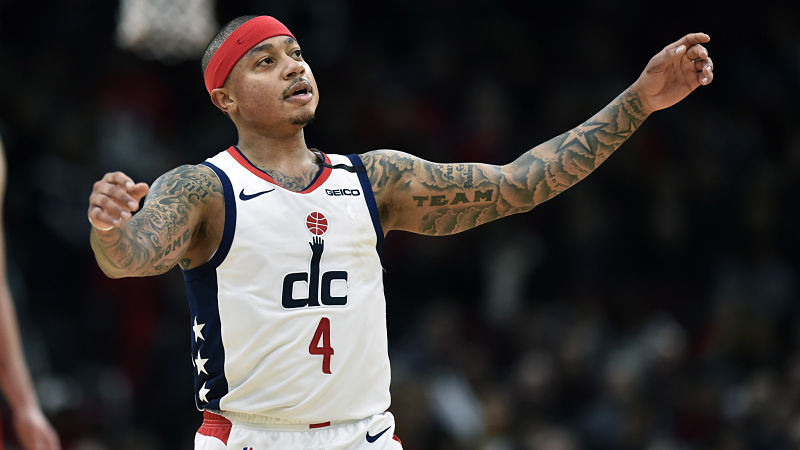 Washington Wizards guard Isaiah Thomas