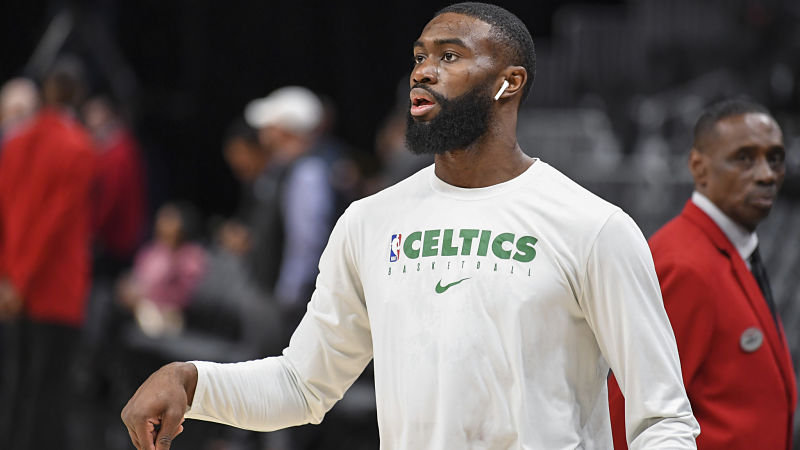 Boston Celtics guard Jaylen Brown