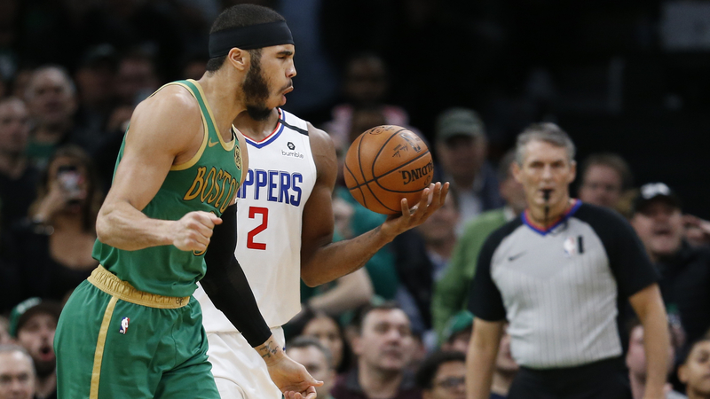 Boston Celtics forward Jayson Tatum