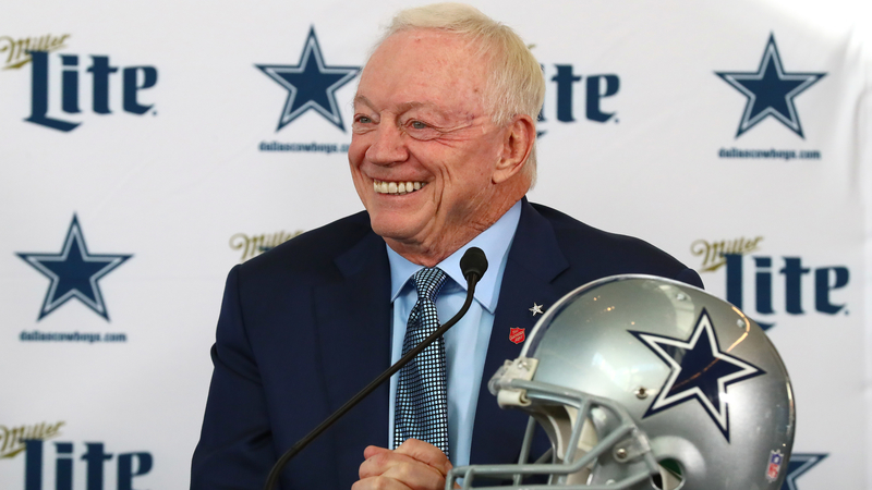 Dallas Cowboys owner Jerry Jones