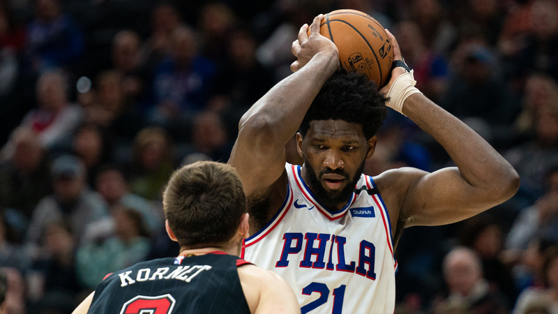 Philadelphia 76ers center Joel Embiid