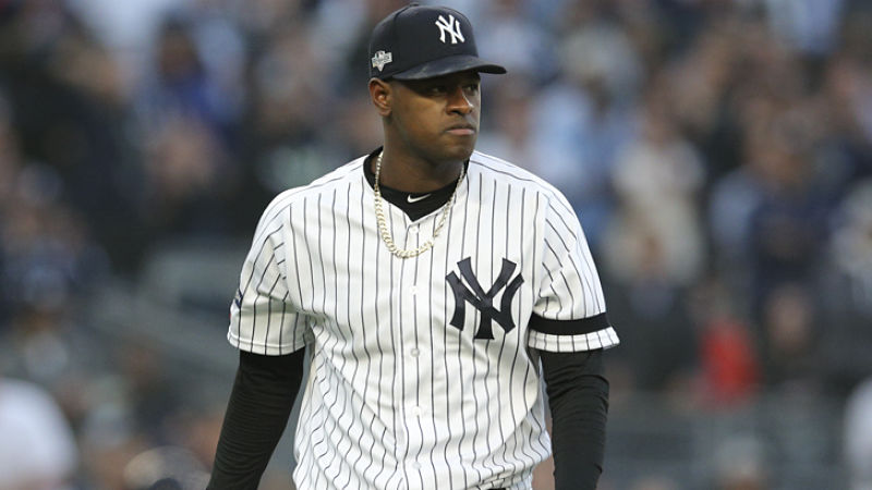 New York Yankees pitcher Luis Severino