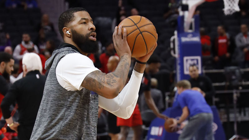 Detroit Pistons forward Markieff Morris