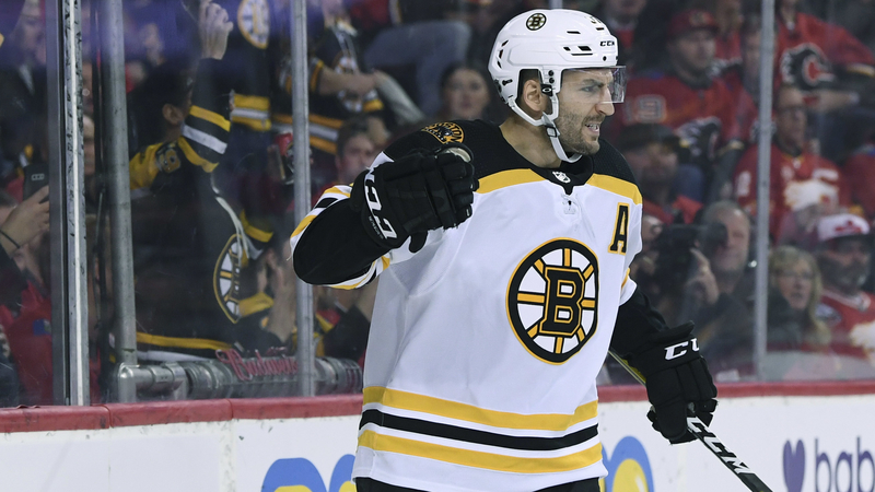 Boston Bruins center Patrice Bergeron