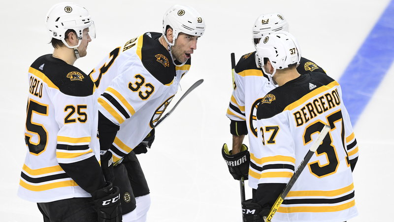 Boston Bruins' Patrice Bergeron