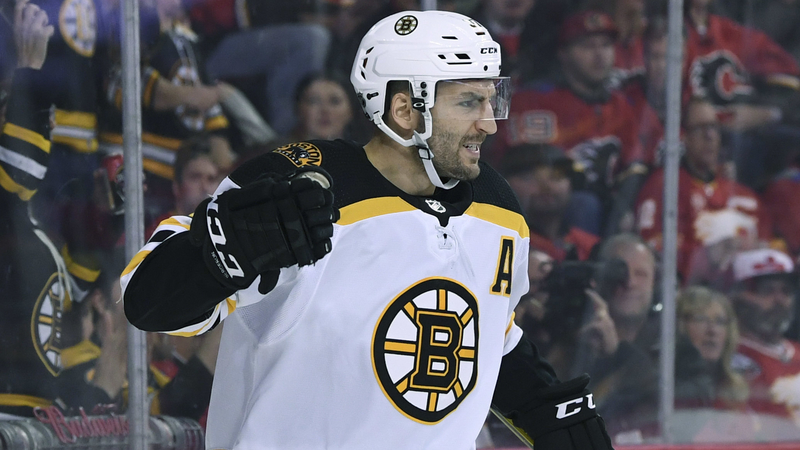 Boston Bruins center Patrice Bergeron