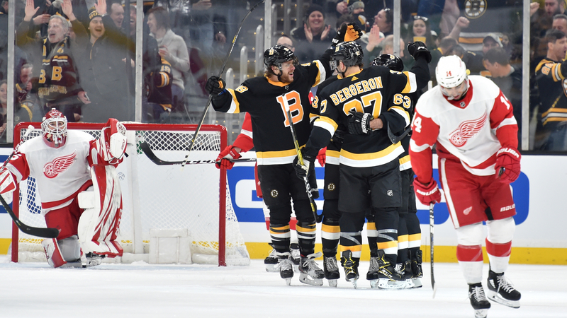 Boston Bruins Center Patrice Bergeron
