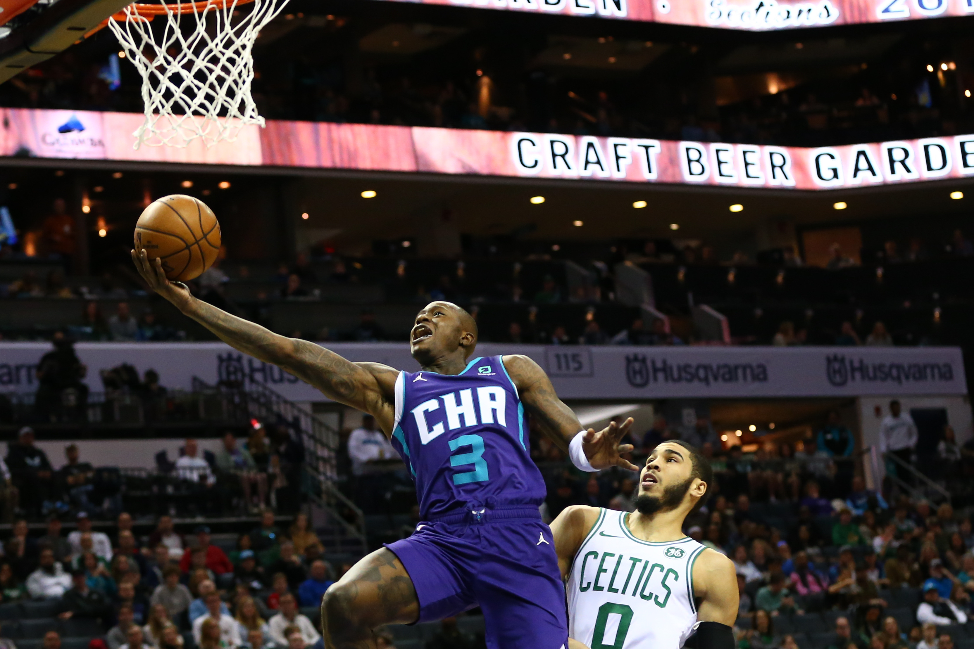 Charlotte Hornets guard Terry Rozier