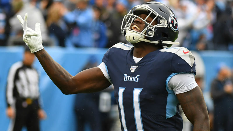 Tennessee Titans wide receiver A.J. Brown
