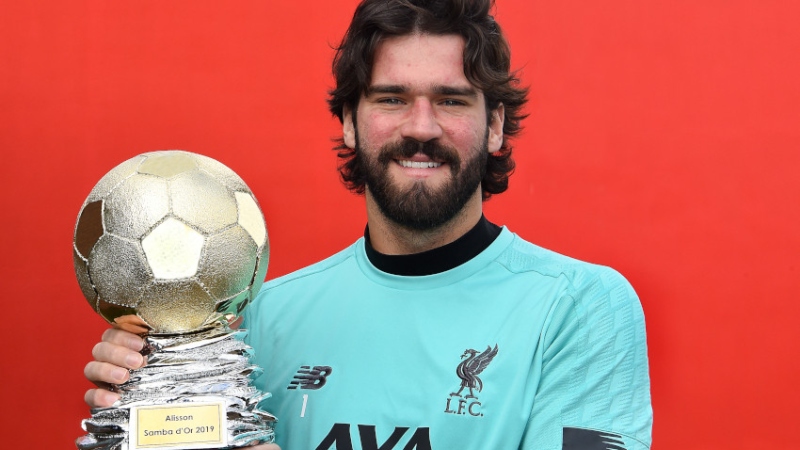 Liverpool goalkeeper Alisson