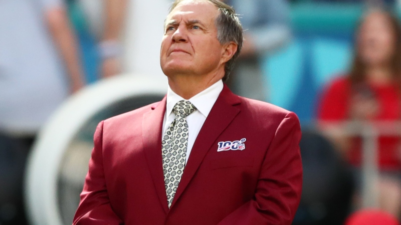 New England Patriots head coach Bill Belichick