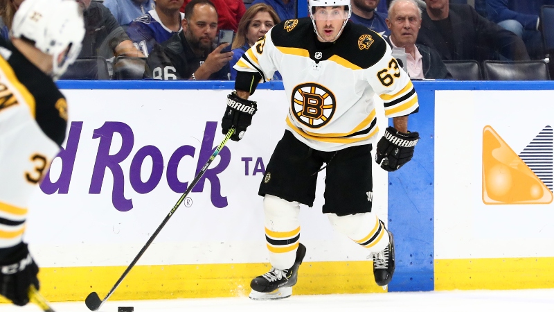 Boston Bruins left wing Brad Marchand