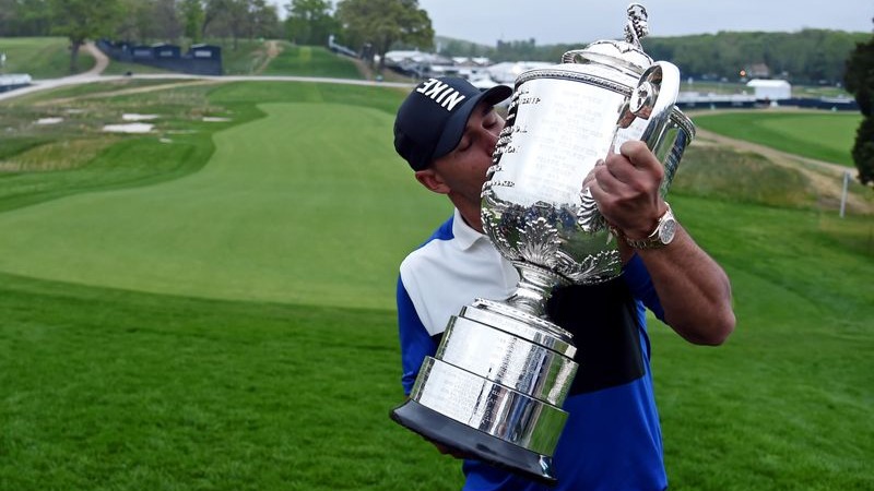 Professional golfer Brooks Koepka