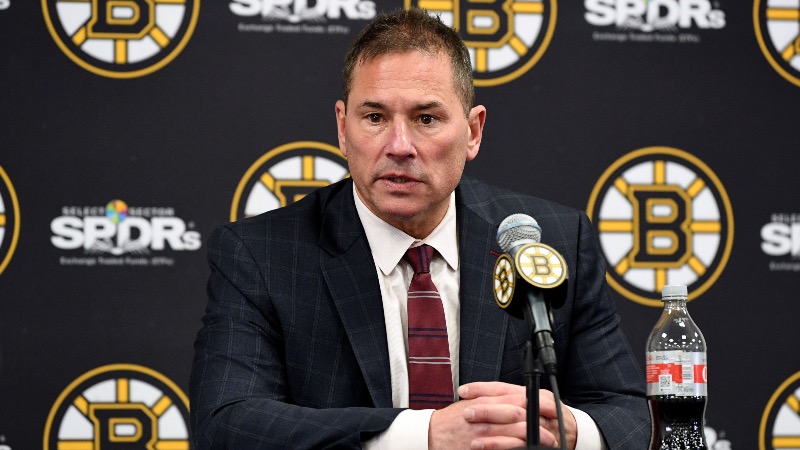 Boston Bruins head coach Bruce Cassidy