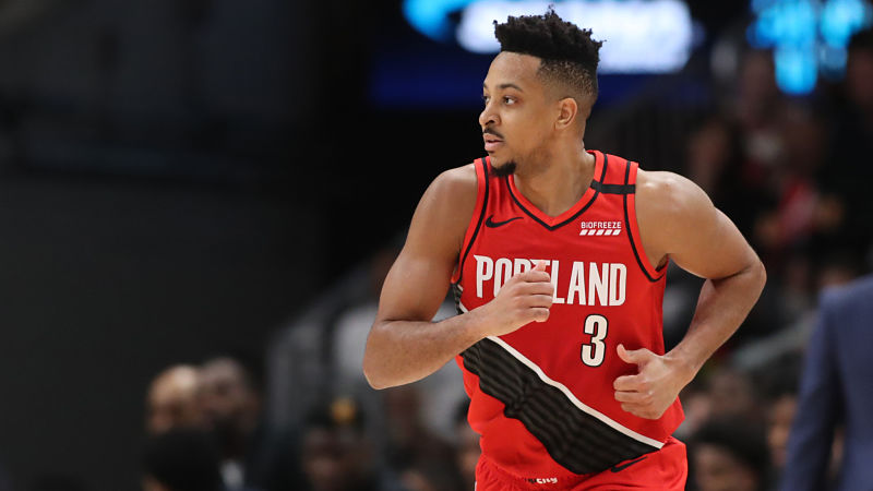 Portland Trail Blazers guard CJ McCollum