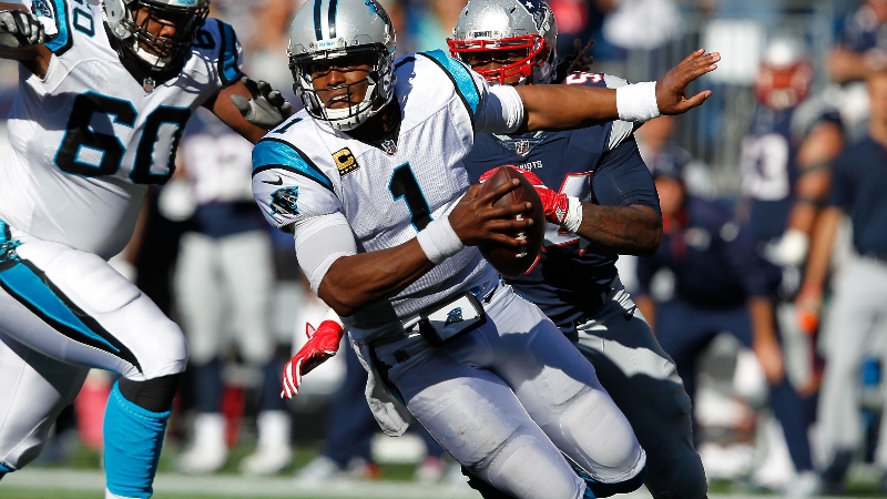 Carolina Panthers quarterback Cam Newton