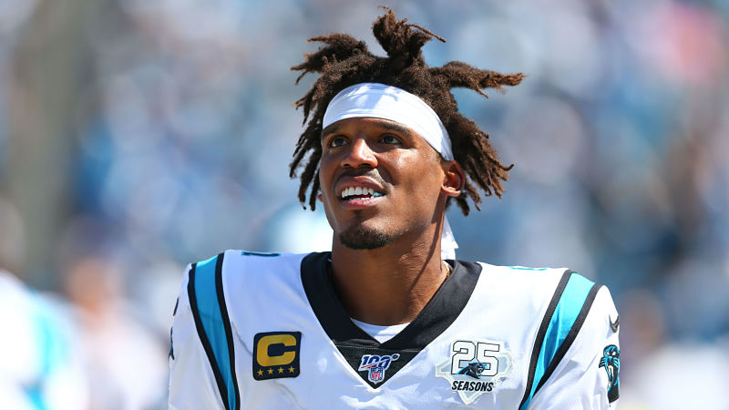 Carolina Panthers quarterback Cam Newton