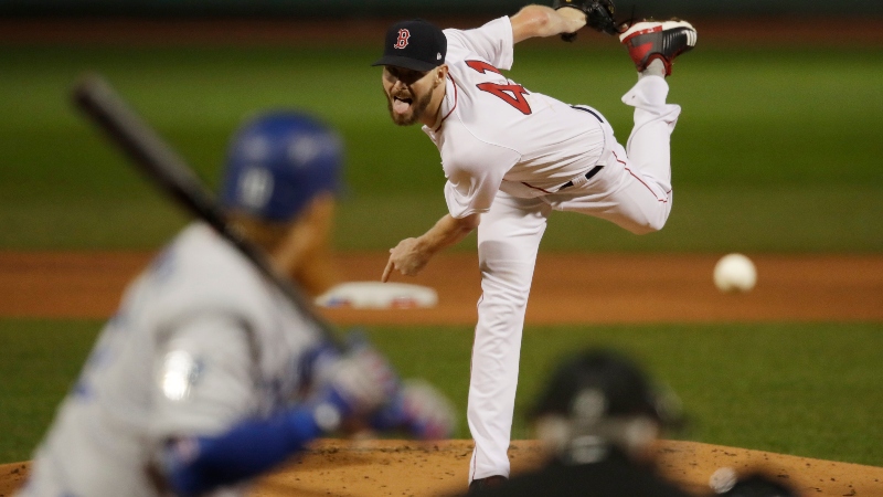 Boston Red Sox pitcher Chris Sale