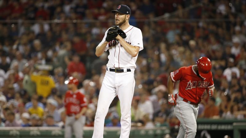 Boston Red Sox starting pitcher Chris Sale