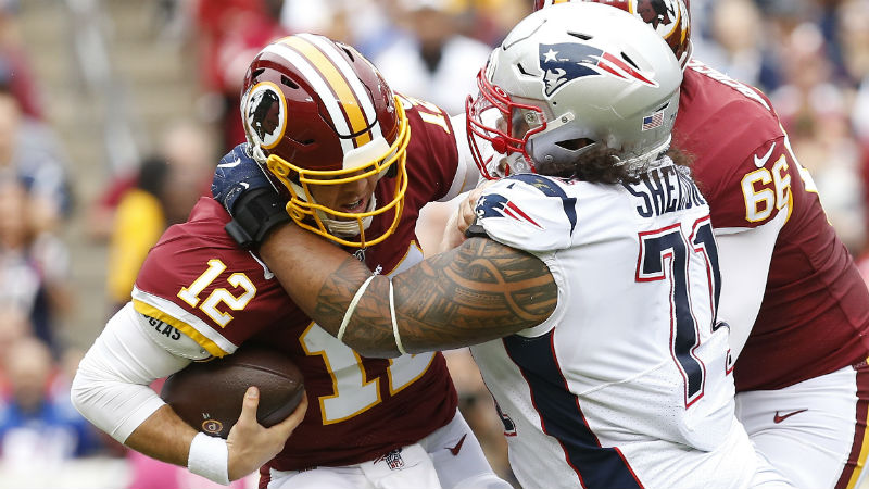 New England Patriots defensive tackle Danny Shelton