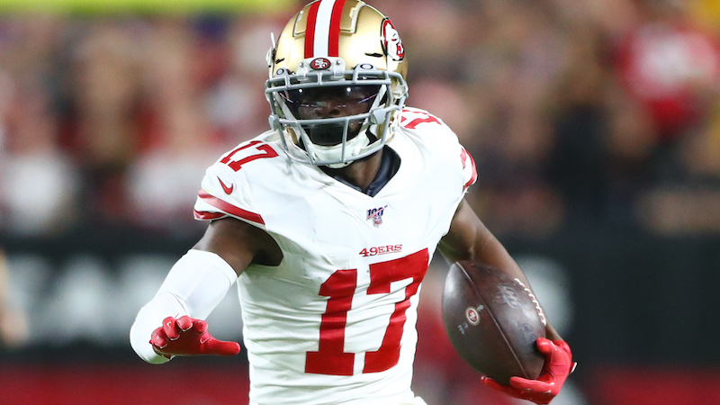 Free-agent wide receiver Emmanuel Sanders