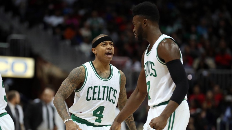 Boston Celtics Isaiah Thomas Jaylen Brown