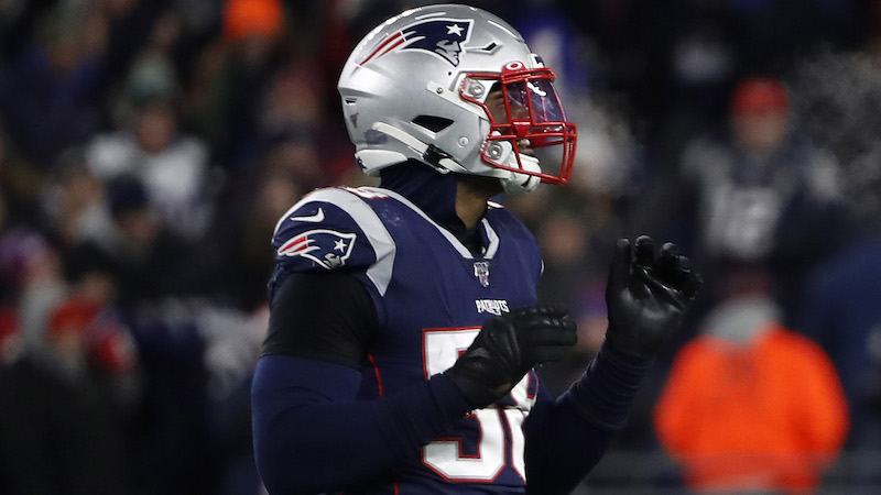 Patriots linebacker Jamie Collins
