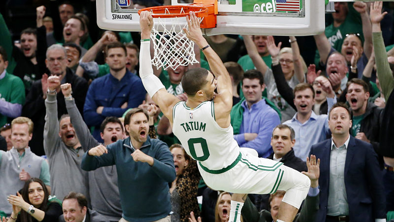 Boston Celtics forward Jayson Tatum