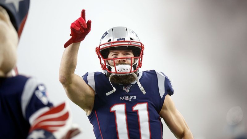 New England Patriots receiver Julian Edelman
