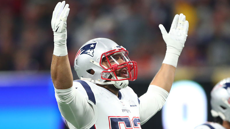 New England Patriots linebacker Kyle Van Noy